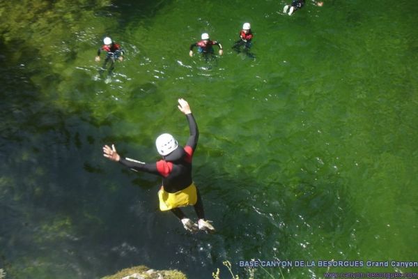 Canyoning à la Besorgues