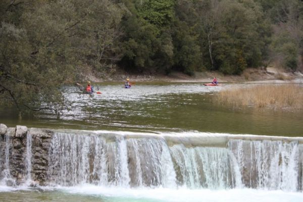 Descente des gorges de l'Ardèche en Canöé-Kayak